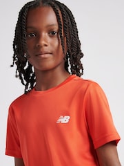 New Balance Red Athletics T-Shirt - Image 6 of 9