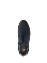 Dune London Blue Teo Trainers - Image 4 of 5