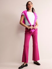 Blanco - Boden Supersoft Boat Neck T-Shirt - Imagen 3 de 5