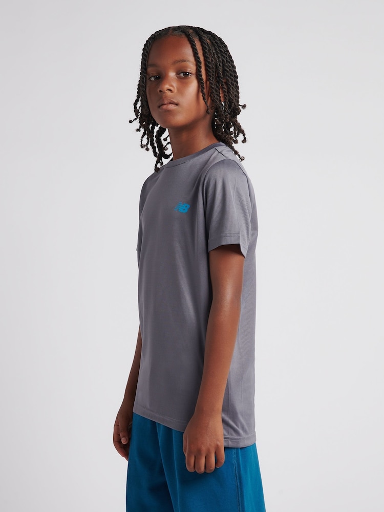 New Balance Grey Athletics T-Shirt - Image 2 of 10
