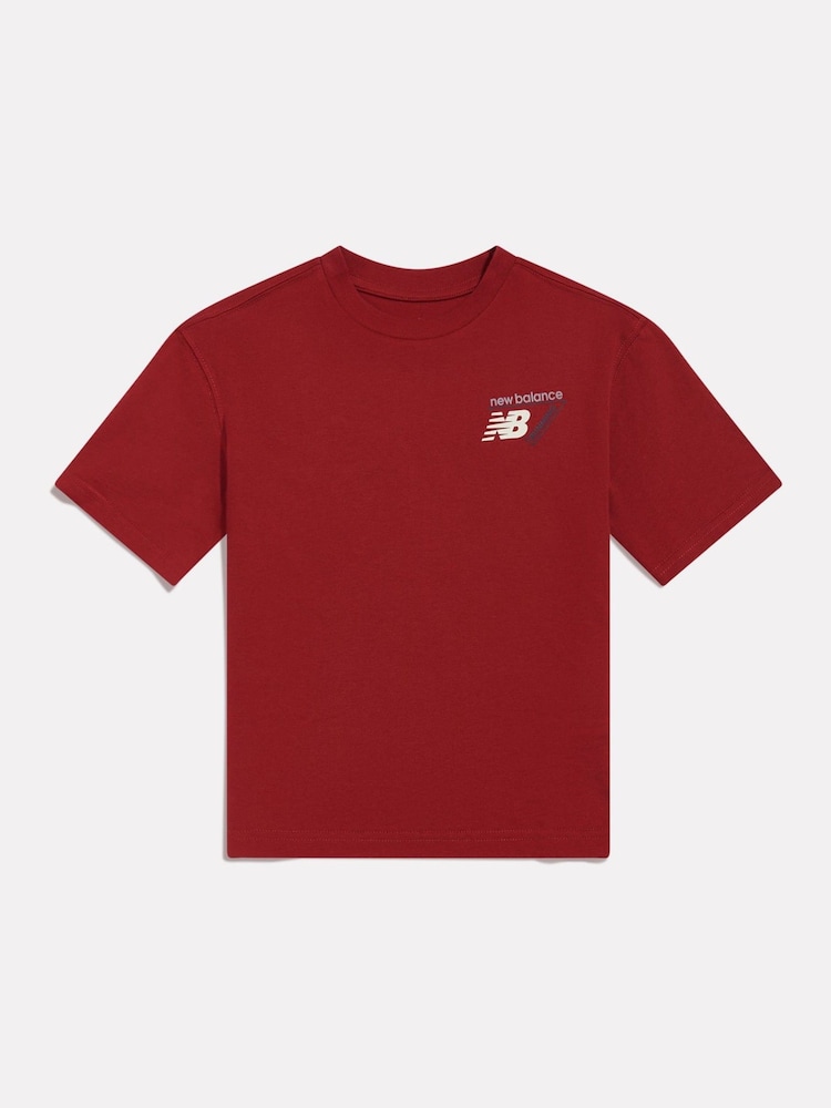 Běžecké tričko New Balance Athletics s grafickým motivem - Obrázek 1 z 4