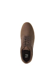 Dune London Brown Teo Trainers - Image 4 of 5