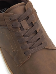 Dune London Brown Teo Trainers - Image 5 of 5