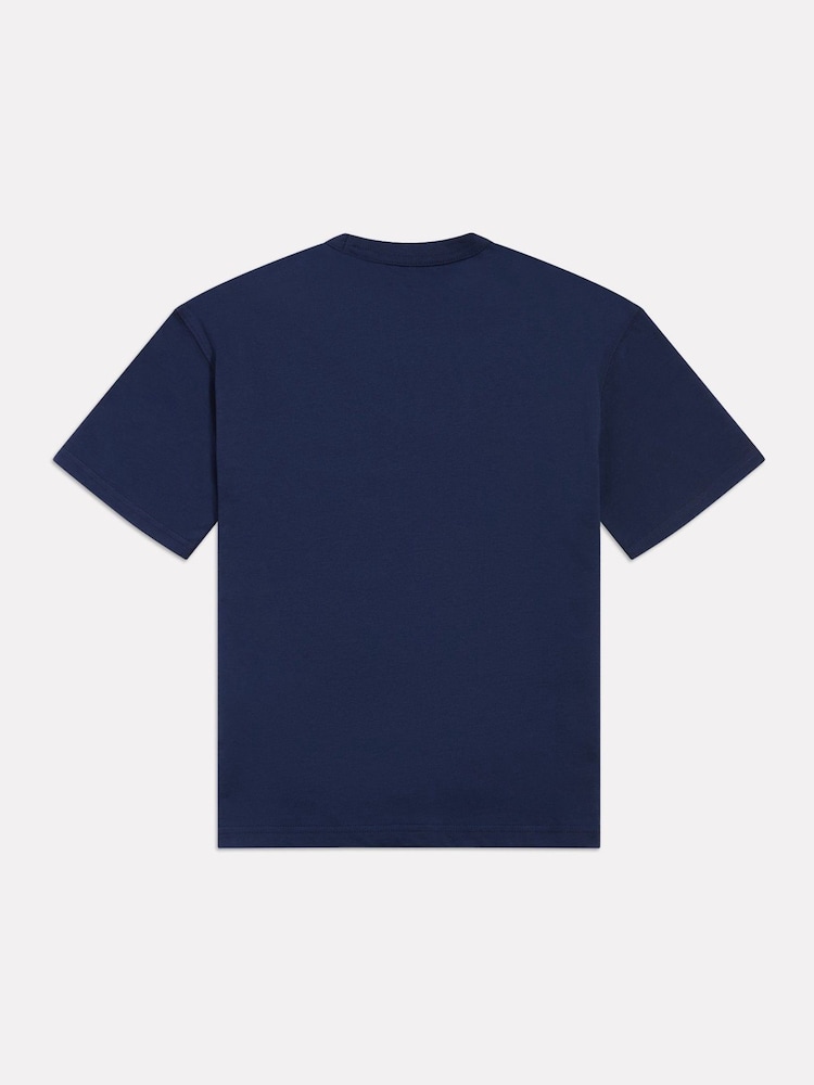 New Balance Blue Athletics Premium Logo T-Shirt - Image 2 of 3 New Balance Blue Athletics Premium Logo T-Shirt - Image 2 of 3