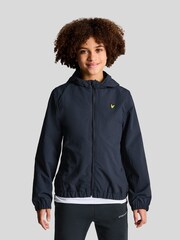 Lyle & Scott Navy Blue Boys Hooded Jacket - Image 1 of 6