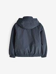 Lyle & Scott Navy Blue Boys Hooded Jacket - Image 4 of 6