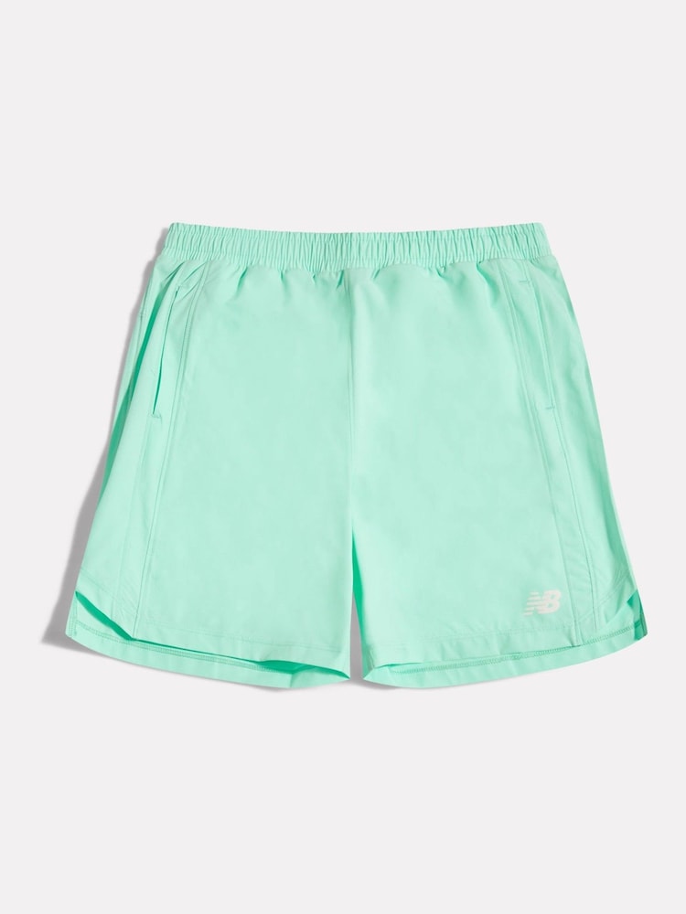 New Balance Green Athletics Shorts - Image 1 of 3 New Balance Green Athletics Shorts - Image 1 of 3