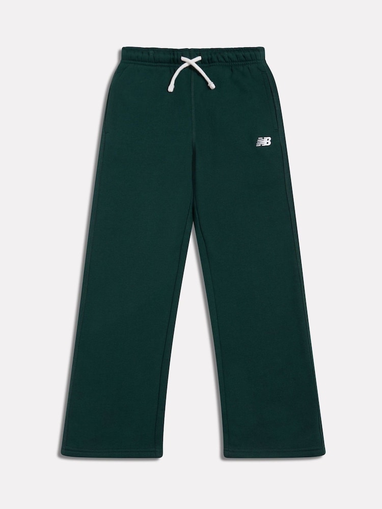 Zeleno - Donji deo trenerke New Balance ravnog kroja sa malim logotipom - Slika 1 od 3 Zeleno - Donji deo trenerke New Balance ravnog kroja sa malim logotipom - Slika 1 od 3