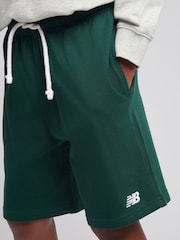 Žalia - „New Balance“ prancūziško kilpinio mažo logotipo šortai - 4 paveikslėlis iš 8