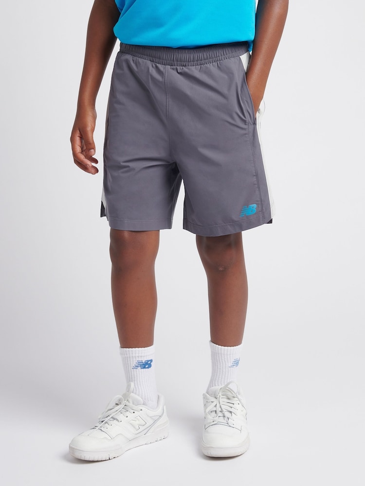 New Balance Grey Athletics Shorts - Image 1 of 7 New Balance Grey Athletics Shorts - Image 1 of 7