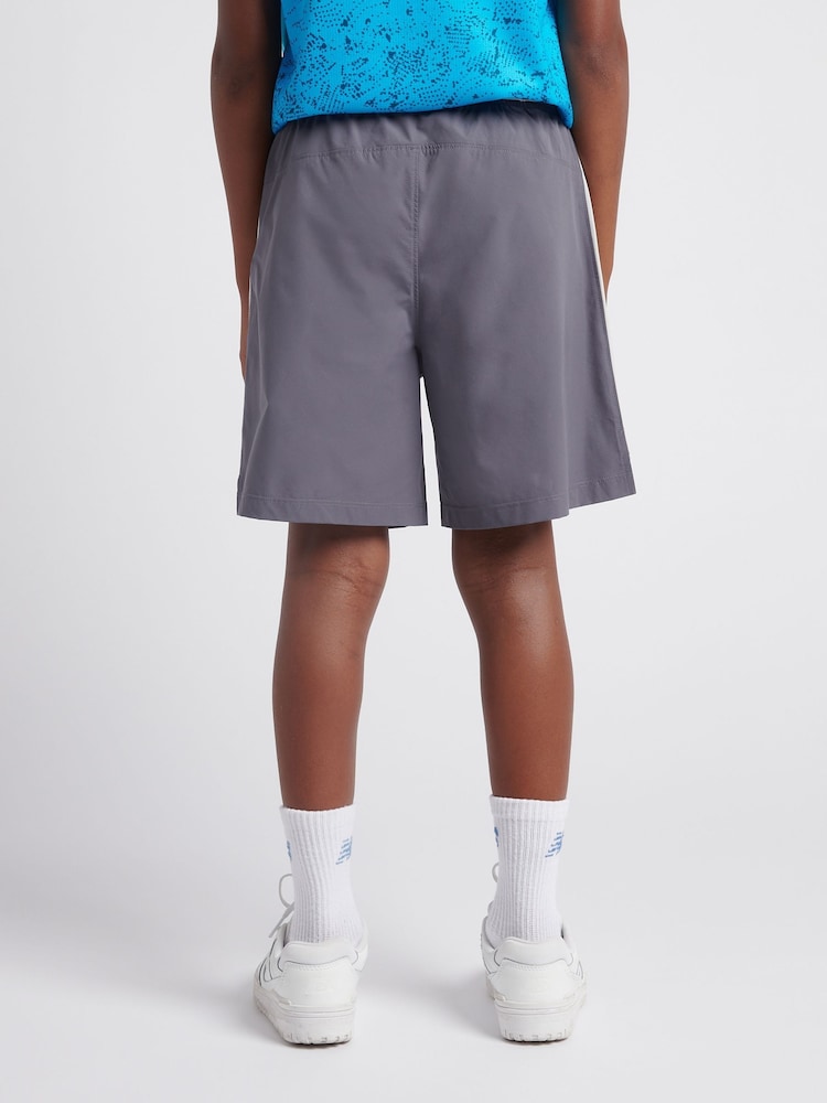 New Balance Grey Athletics Shorts - Image 2 of 7 New Balance Grey Athletics Shorts - Image 2 of 7