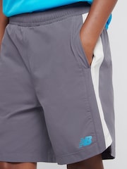 New Balance Grey Athletics Shorts - Image 3 of 7