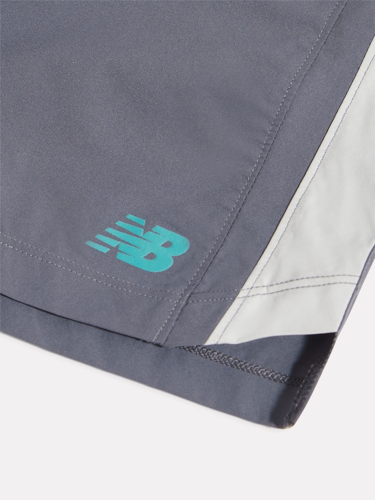 New Balance Grey Athletics Shorts - Image 7 of 7 New Balance Grey Athletics Shorts - Image 7 of 7