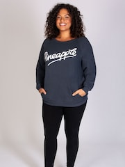 Gris antracita - Sudadera extragrande Monster - Imagen 5 de 8