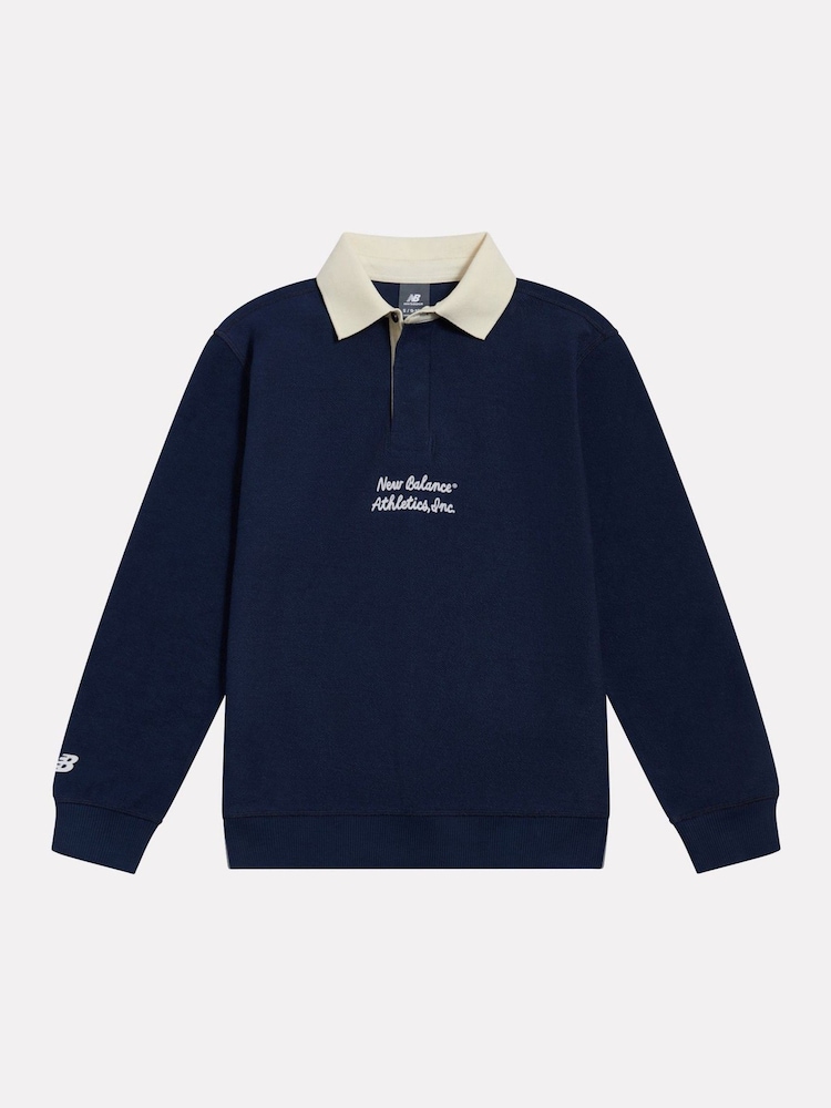 New Balance Blue Athletics Inc. Collegiate Rugby Sweatshirt - Image 1 of 3