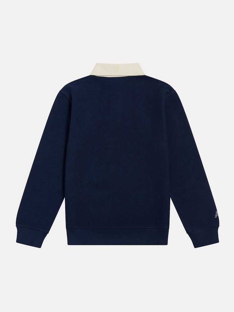 New Balance Blue Athletics Inc. Collegiate Rugby Sweatshirt - Image 2 of 3