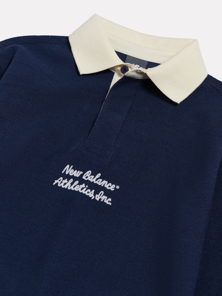 New Balance Blue Athletics Inc. Collegiate Rugby Sweatshirt - Image 3 of 3