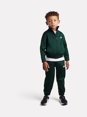 New Balance Green Full Zip Funnel Jackets & Joggers Set - Image 1 of 10
