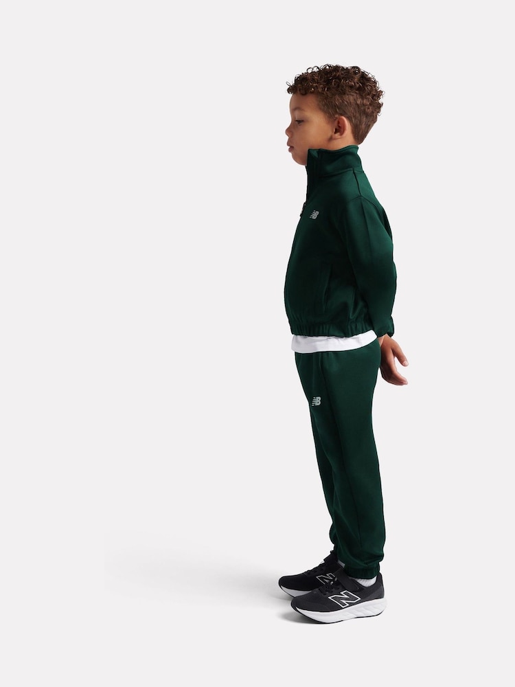 New Balance Green Full Zip Funnel Jackets & Joggers Set - Image 2 of 10 New Balance Green Full Zip Funnel Jackets & Joggers Set - Image 2 of 10