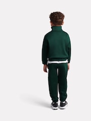 New Balance Green Full Zip Funnel Jackets & Joggers Set - Image 3 of 10