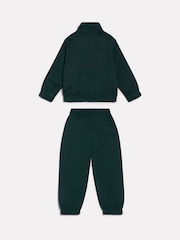 New Balance Green Full Zip Funnel Jackets & Joggers Set - Image 7 of 10