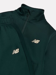 New Balance Green Full Zip Funnel Jackets & Joggers Set - Image 8 of 10
