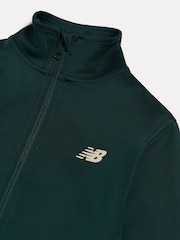 New Balance Green Full Zip Funnel Jackets & Joggers Set - Image 9 of 10