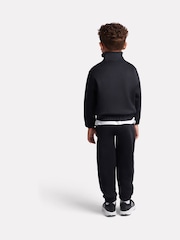 New Balance Black Full Zip Funnel Jackets & Joggers Set - Image 3 of 10