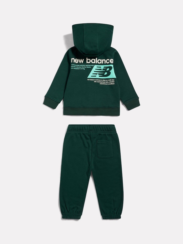 Conjunto de sudadera con capucha y Pantalones de chándal New Balance Athletics Relaxed Player - Imagen 2 de 4 Conjunto de sudadera con capucha y Pantalones de chándal New Balance Athletics Relaxed Player - Imagen 2 de 4