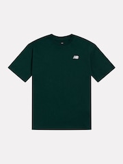 New Balance Green Jersey Small Logo T-Shirt - Image 1 of 3
