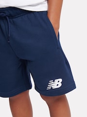 New Balance White Athletics Graphic T-Shirt & Shorts Set - Image 5 of 8