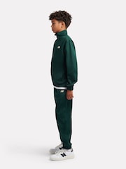 New Balance Green Quarter Zip Funnel & Joggers Set - Image 2 of 10