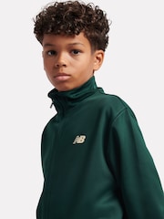 New Balance Green Quarter Zip Funnel & Joggers Set - Image 4 of 10