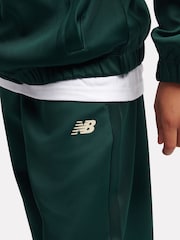 New Balance Green Quarter Zip Funnel & Joggers Set - Image 5 of 10