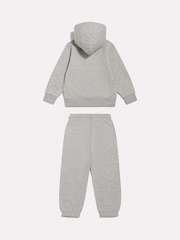 Gris - Conjunto de pantalón deportivo y pantalones de chándal con cremallera y logo pequeño de New Balance. - Imagen 7 de 10
