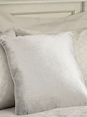 Laura Ashley Silver Square Nigella Cushion - Image 1 of 3