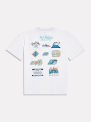 T-shirt graphique New Balance Balance Lot - Image 2 de 4