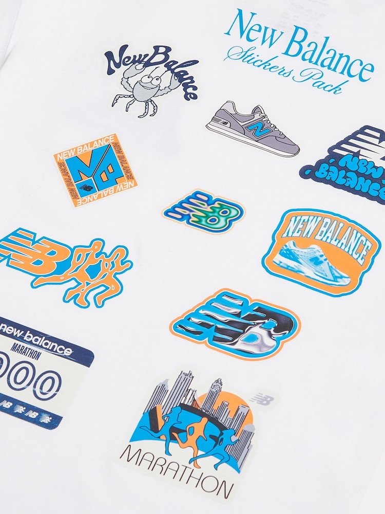 T-shirt graphique New Balance Balance Lot - Image 4 de 4