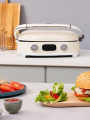 Smeg Cream 50’s Style Multiuse Grill - Image 1 of 9