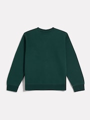 New Balance Green Small Logo Crew Sweatshirt - Image 2 of 3