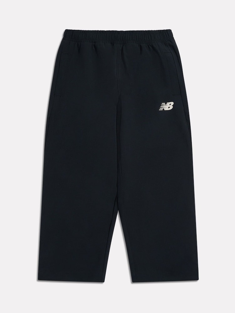 New Balance Black Essential Track Trousers - Image 1 of 3