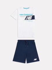 Футболка с принтом New Balance Athletics & комплект шорт - Изображение 6 8