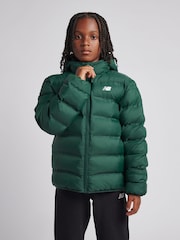 New Balance Green Bond Quilted Jacket - Image 1 of 5