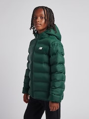 New Balance Green Bond Quilted Jacket - Image 2 of 5