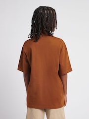 New Balance Brown Athletics Premium Logo T-Shirt - Image 3 of 9