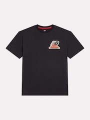 Svart - New Balance Sticker Pack Grafisk T-shirt - Bild 9 av 10