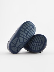 Navy Blue Lace-Up Baby Trainers (0-24mths) - Image 4 of 4