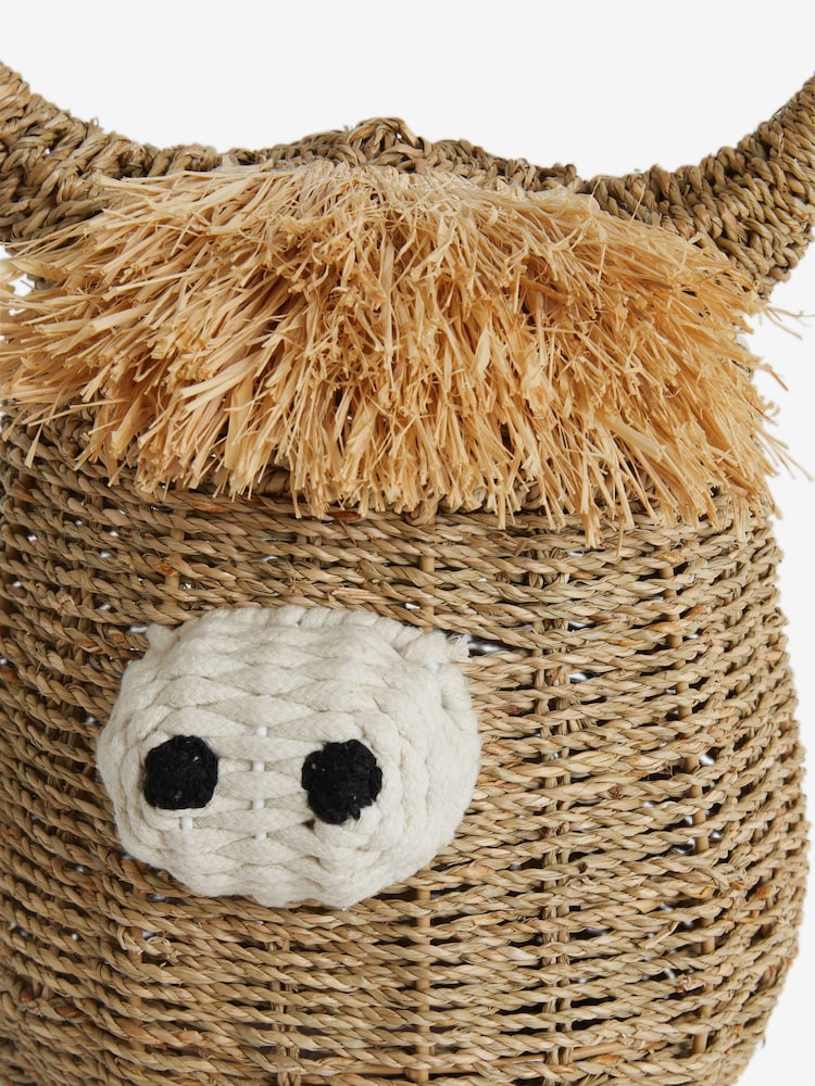 Hamish The Highland Cow Aufbewahrungslösungen​​​​​​​ korb - Bild 2 von 4