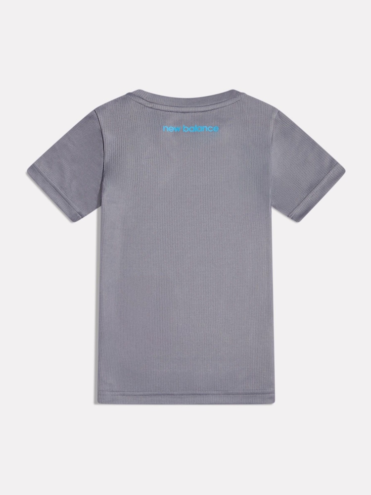 Grå - New Balance Basisplagg Athletic t-skjorte - Bilde 2 av 4
