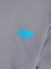 Grå - New Balance Basisplagg Athletic t-skjorte - Bilde 4 av 4